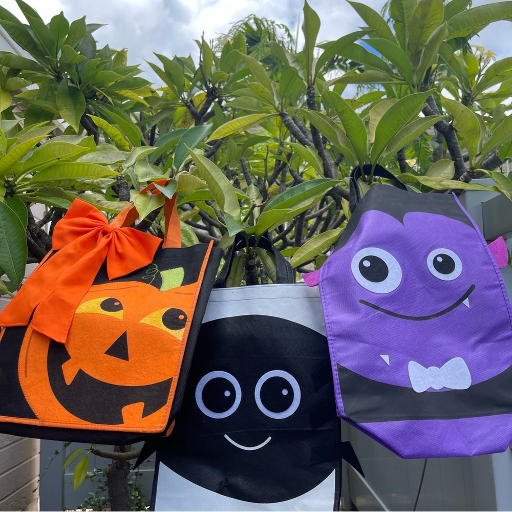 Set of 3 adorable Halloween bags!